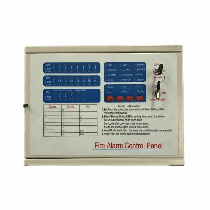 Conventional Fire Wired Alarm Control Panel